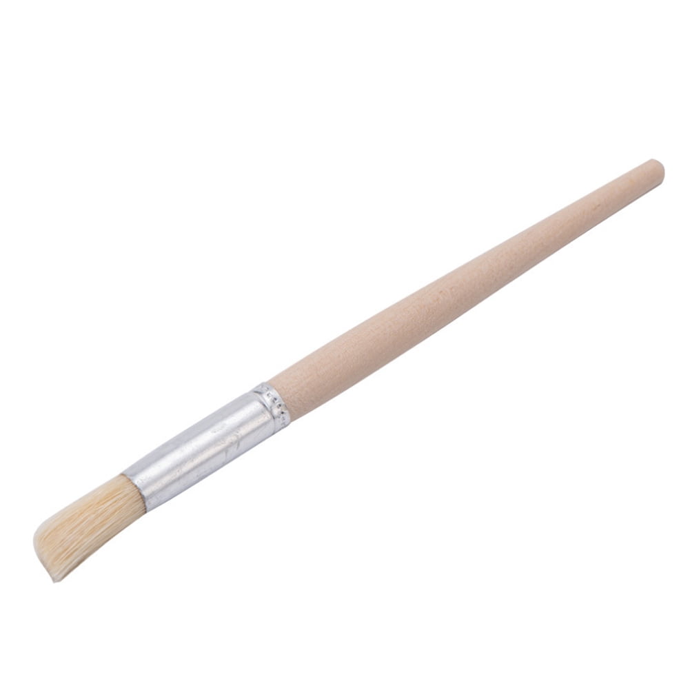 Coffee Grinder Cleaning Brush 2-Pack - Wood Handle & Natural Bristles - Barista Tool For Espresso Machine