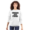 thumbnail image 3 of Ground Pound Muay Thai Fighter Sweatshirt for Men or Women Brisco Brands X, 3 of 6