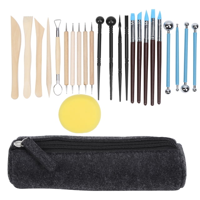 Soft Clay Carving,25Pcs Pottery Tools Soft Pottery Tools Pottery Sculpture Tools Quality You Can Trust