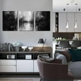 thumbnail image 2 of Black and White Pictures for Wall,Abstract Canvas Wall Art for Living Room,3 Piece Wall Art Bedroom Unframed, 2 of 6
