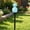 Blue, variant on Solar Garden Light, Pink Pineapple Stake Light for Landscape Lighting, Pathway, Walkway, Yard and Outdoor Garden Decorations