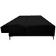 thumbnail image 5 of Sofá Cama Reclinable EL BAZAR STORE Vegas Lino Negro Moderno abotonado 3 Posiciones, 5 of 6