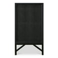 thumbnail image 3 of Moe's Home Collection MAKO Faux Leather Sideboard Black Color, 3 of 6