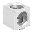 thumbnail image 1 of Corner Connector, Compact Structure Aluminum  Corner Connector, 4pcs Durable 2020 Aluminum  For 2020 European Standard 2-Way, 1 of 8