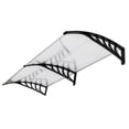 thumbnail image 4 of ZENY 80" x 40" Outdoor Fixed Patio Awning, Polycarbonate Cover, 4 of 6