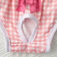 thumbnail image 5 of vnanda Female Dog Diapers Pet Menstrual Pants Comfortable Absorbent Dog Diapers Prevent Mess Breathable Bow Dog Clothes Elasticity Pants, 5 of 8