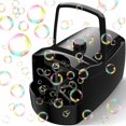 thumbnail image 1 of Máquina de burbujas Sizonjoy Automatic 18000+ Big Bubbles Black, 1 of 8
