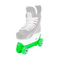 thumbnail image 2 of Rollergard 44374-G Adjustable Kids Ice Skate Guard & Roller Skate, Green (Pair), 2 of 3