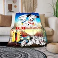 thumbnail image 3 of Manta ligera con diseño de los 101 dálmatas de Disney para sala de estar, dormitorio, habitación de los niños, cálida, regalo de Navidad, 3 of 5