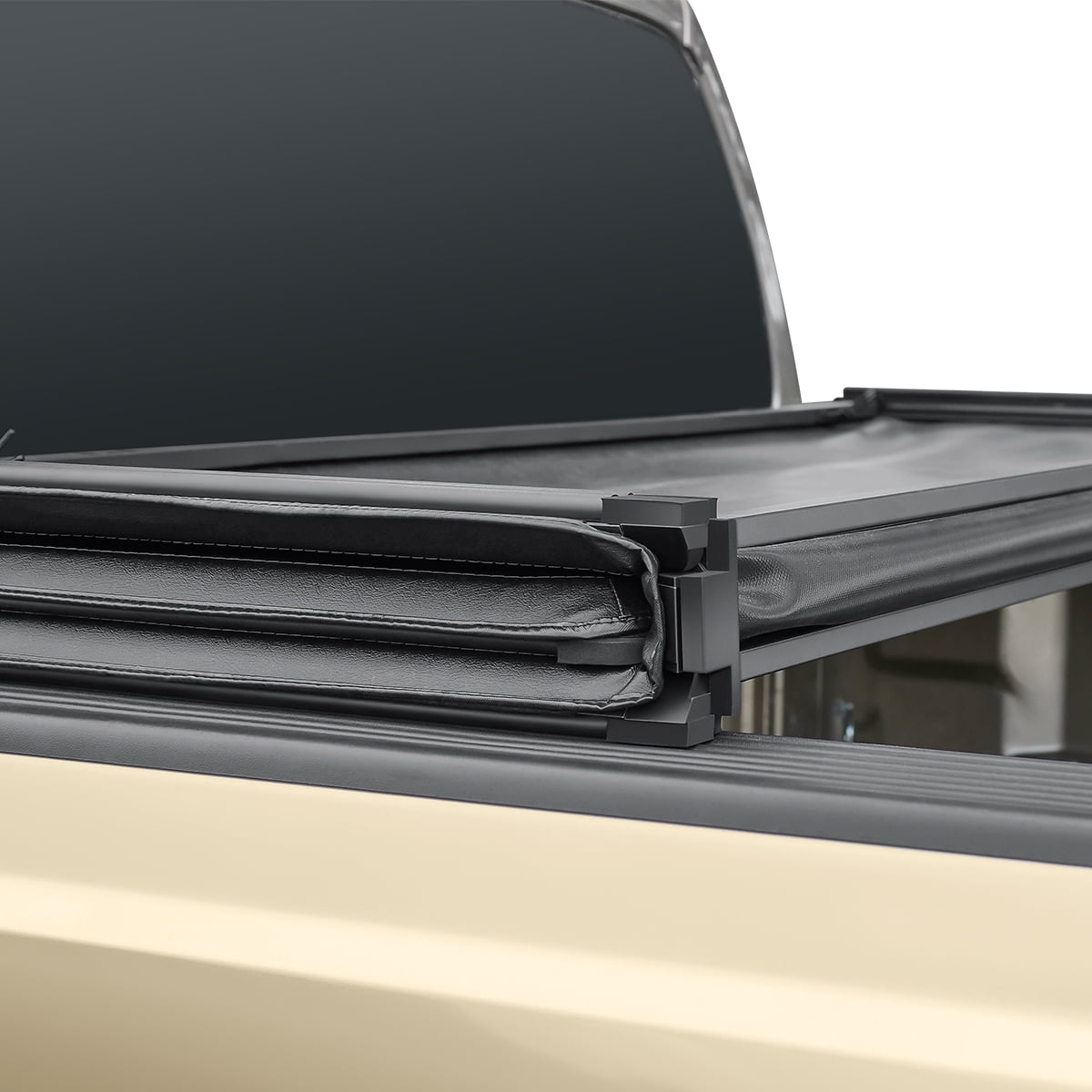 Auto Drive Soft Tri Fold Truck Bed Tonneau Cover Fits 05-15 Toyota Tacoma 6ft Bed