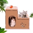 thumbnail image 3 of Almohadilla para rascar gatos Yuyangstore Juguete interactivo Plegable Cueva de Mueble Gatitos, 3 of 8