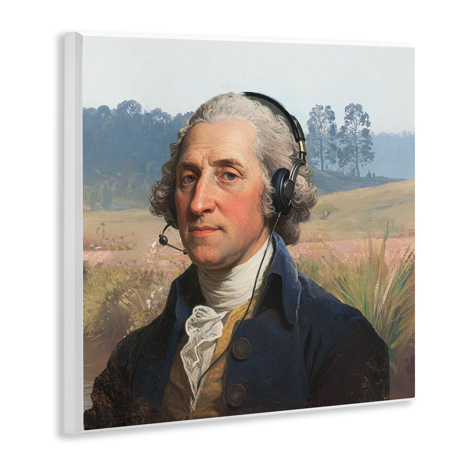 Stupell Industries Classical Gentleman with Headset Wall Plaque Art, design by CAD Designs