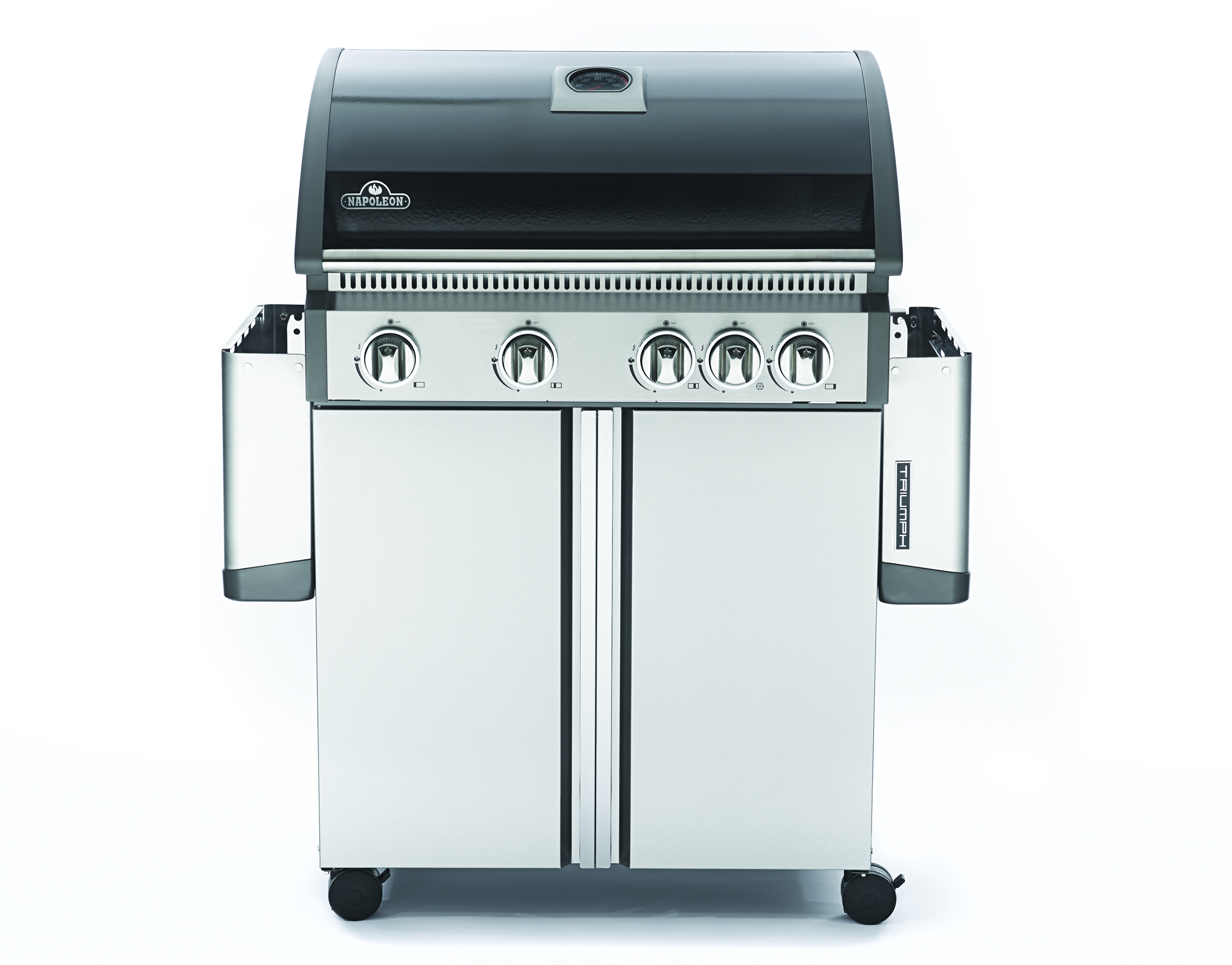 Napoleon Triumph® 495 LP Grill with Side Burner, Black with Cover Included - image 2 of 9