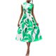 thumbnail image 1 of Vestido de Chaqueta para Mujeres Vestido Largo de Impresión sin Mangas, Elástico Transpirable para el Uso Diario, 1 of 8