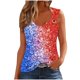 thumbnail image 2 of Puntoco Camisetas sin mangas ajustadas para mujer Camisetas sin mangas para mujer Camisetas de verano Blusas holgadas informales sin mangas con cuello redondo, 2 of 5