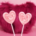 thumbnail image 4 of Swirl Heart Lollipops, Valentines Day Party Candy, 24 Count, 11.2 Ounce Box, 4 of 8