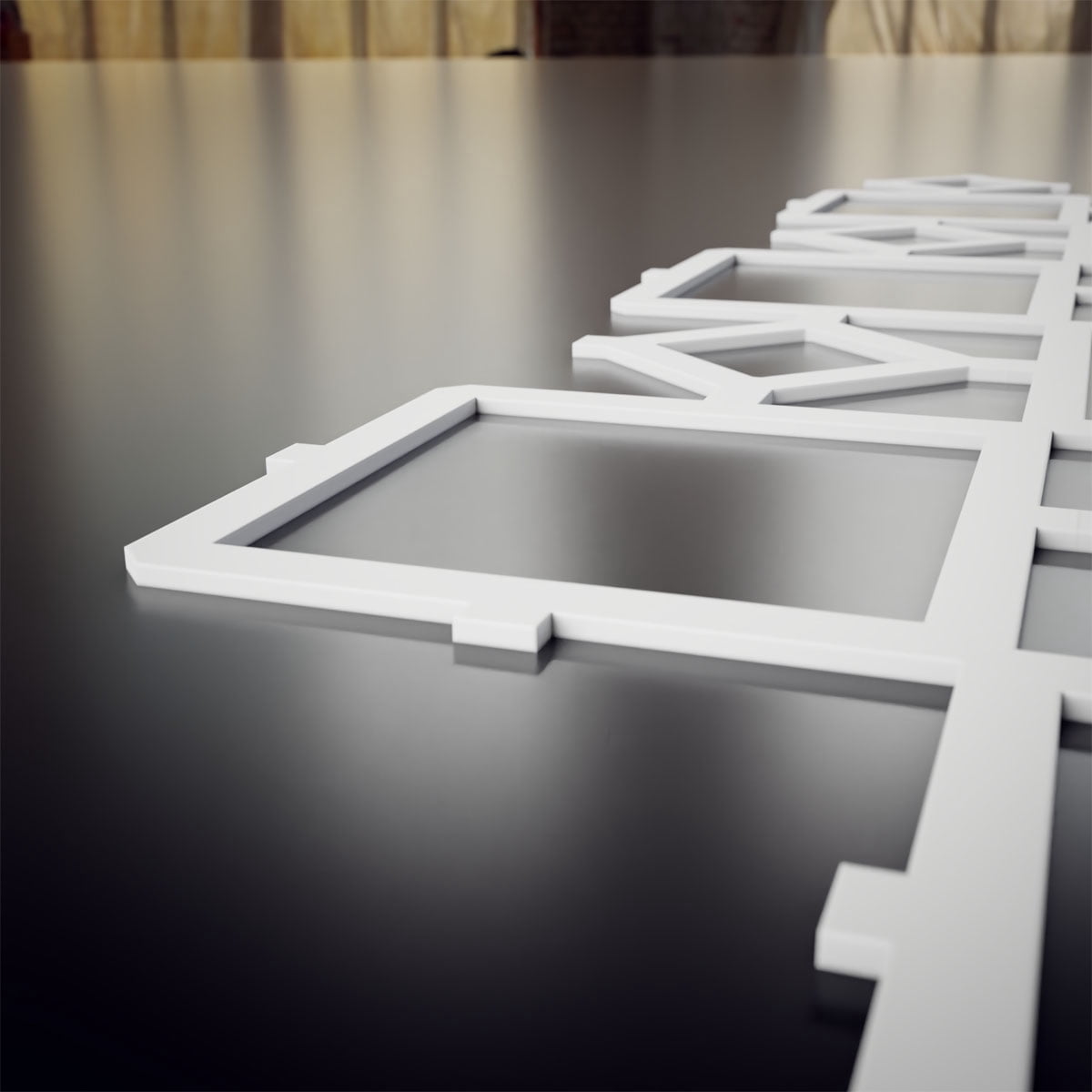 Medium Arcadia Decorative Fretwork Wall Panels in Architectural Grade PVC