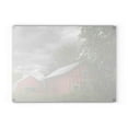 thumbnail image 4 of U R There Photography Pinstripe Barn and Buddy I Rustic Farmhouse Tempered-Glass Cutting Board 8"x 11", 4 of 9