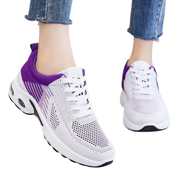 Zapatos Tenis Ligeros para Mujer Correr Antideslizantes Cómodas