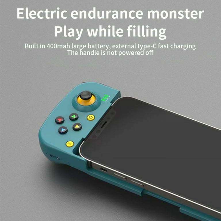 Mobile Gaming Controller for iPhone iOS Android PC, Wireless