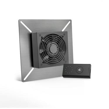 AC Infinity AIRTITAN S3, Ventilation Fan 6" with 10-Speed Controller, EC Motor, IP-55 Rated for Crawl Space, Basement, Garage, Attic, Shed, Hydroponics, and Grow Tents