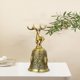 thumbnail image 5 of Campana de adorno de Navidad BLESIY campanas de cena campanas de servicio musical Ciervo de bronce, 5 of 6