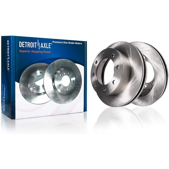 Detroit Axle - Front Brake Rotors for Chevrolet GMC Silverado Sierra Express Savana 3500 Disc Brake Rotors Replacement