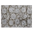 thumbnail image 2 of Addison Rugs Chantille Indoor/Outdoor Transitional Floral Chocolate Washable Rectangle Rug, 1'8" x 2'6", 2 of 6