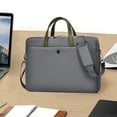 thumbnail image 5 of Laptop Bag,Laptop Tote Bag for Women,Lightweight Laptop Shoulder Bag Suitable For Many Brands And Sizes Of Notebook Computers And Can Also Hold A Variety Of Small Accessories Convenient To Use, 5 of 7