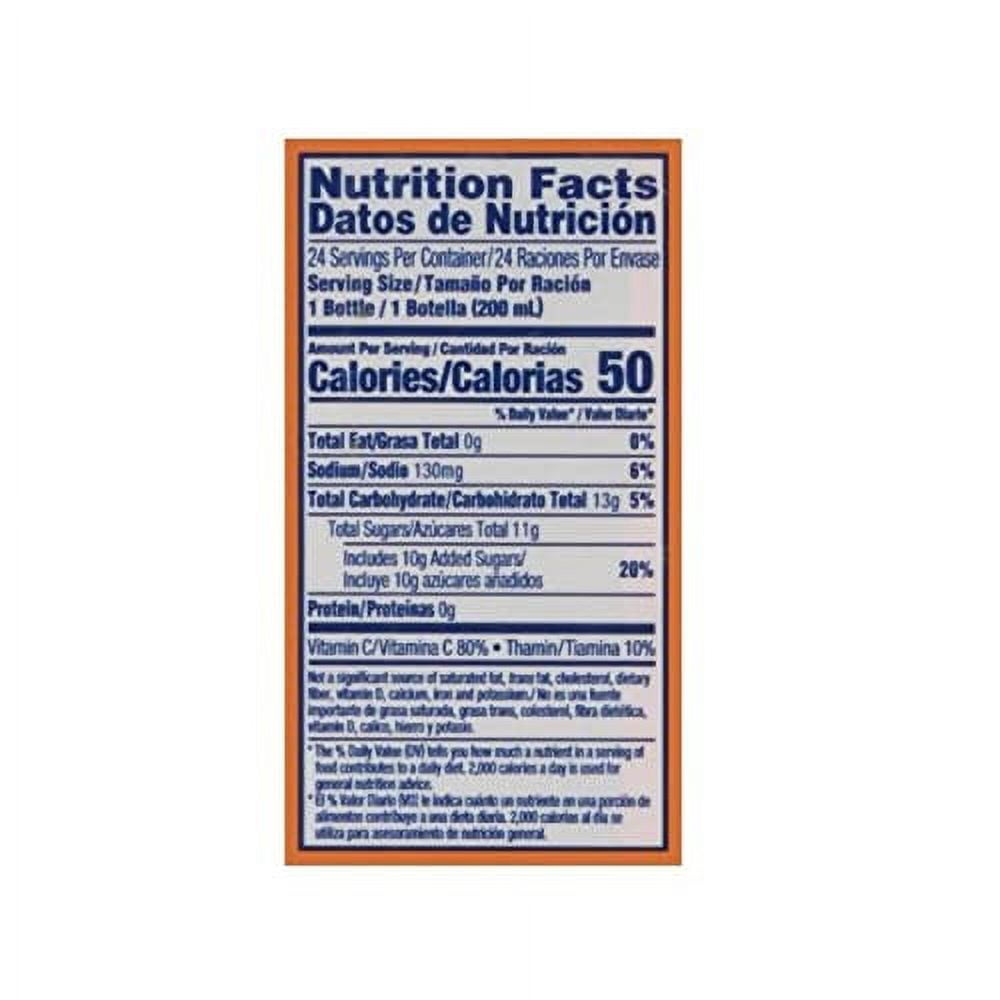 SunnyD Tangy Original Orange Flavored Citrus Punch 6.75 Fl oz 24 pack by Qualitatt