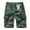 Army Green, variant on Leisure Cargo Shorts for Men Outdoor Fishing Excursions Combat Exercise Gym Shorts Exercise Gym Multi-pocket Combat Exercise Shorts with Zipper