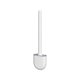 thumbnail image 4 of Cepillo de Inodoro Flexible de Silicona, Sistema de Limpieza de Inodoro, Palo de Inodoro de Pared Mango Largo Antideslizante Esquina de Inodoro de Limpieza de Cerdas de Silicona Suave, Montado en la Pared(Blanco) JM, 4 of 7