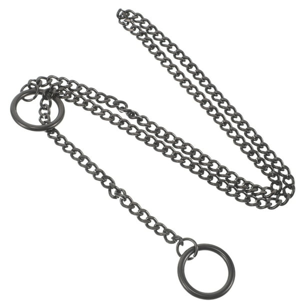 BRIGHTFUFU Collar Choker Negro En Inoxidable Con Estilo Punk Rock Y Colgante Para Mujer