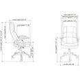 thumbnail image 3 of Lorell LLR59535 Chaise, 3 of 3