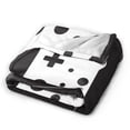 thumbnail image 2 of DouZhe Ultra-Soft Micro Fleece Lightweight Flannel Bed Blanket, Gaming Game Controller Print Cozy Warm Throw Blankets, 50"x40", 2 of 7