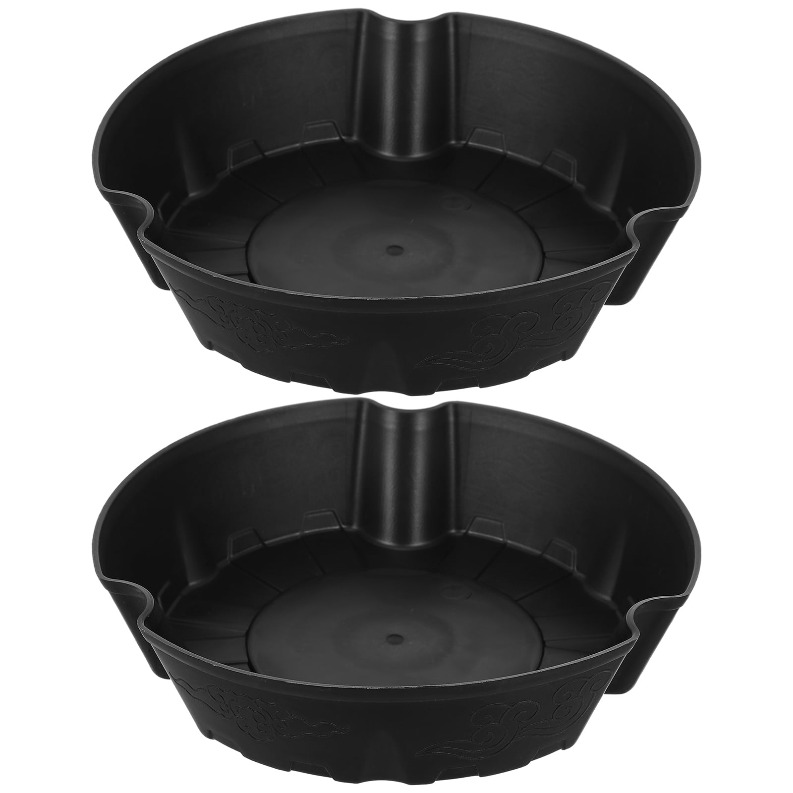 Weiweiguan 2Pcs Plastic Flower Planter Succulents Pot Plant Container Home Plant Pot