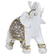 thumbnail image 2 of Estatuilla animal Sincero de resina para decoración casera Porcelana Flor Dorada M, 2 of 10