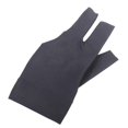 thumbnail image 2 of 6xProfessional Billiard Left Hand Three Finger Open Fingertip Glove Black, 2 of 5