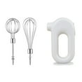 thumbnail image 3 of HAMPPLIES Rechargeable Hand Mixer for Cream Mixing 1Set White Stainless Steel, 3 of 8