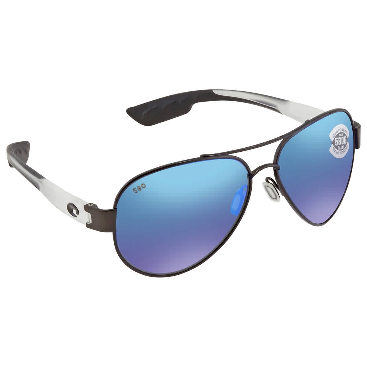 Costa Del Mar - Costa Del Mar South Point Polarized Blue Mirror Aviator ...