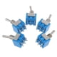 thumbnail image 3 of 5 uds AC 125V 6A amperios encendido/encendido 6 terminales 2 posiciones interruptor de palanca DPDT-1 normalmente cerrado + 1 normalmente abierto, 3 of 5