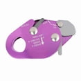 thumbnail image 4 of Descensor con freno automático para abrazadera de cuerda de 9-13 mm, anilla de rescate para rápel, equipo de escalada morado, 4 of 14