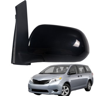 Left Side Exterior Mirror For 2014 Toyota Corolla – Power Heated With Signal Lamp & Manual Folding (Black)