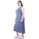 thumbnail image 2 of Vestido casual sin mangas Roman Fashion /Tallas Extras, 2847 (Azul marino) azul marino 38, 2 of 5