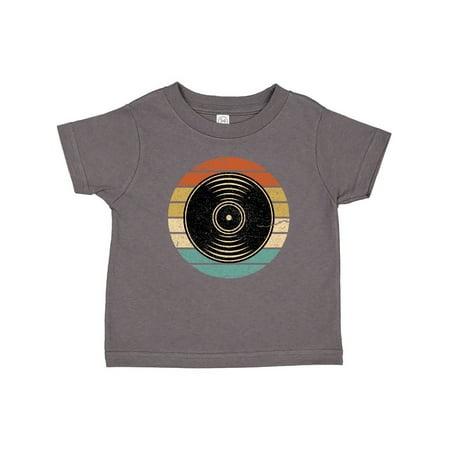 

Inktastic Retro Vinyl Record Music Vintage Sunset Gift Toddler Boy or Toddler Girl T-Shirt