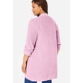thumbnail image 2 of Woman Within Plus Size Shaker Button-Front Cardigan Sweater, 2 of 6