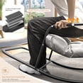 thumbnail image 5 of RADIATA Rocking Lounge Chair with Footrest & Cushion – Indoor Recliner, Comfortable Rocker Chair for Relaxation, Reading,400 lbs Capacity, Light Grey, 5 of 13