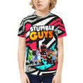 thumbnail image 1 of T-Shirt à Manches Courtes Style Cool Mignon pour Enfants Adolescents Filles Garçons, 1 of 5