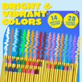 thumbnail image 2 of Lápices de colores para rostro y cuerpo JOYIN 42 unidades con 14 colores metálicos, 2 of 8