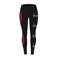 thumbnail image 4 of WILLBEST Leggings de Yoga de Cintura Alta Con Estampado de Moda Para Mujer, Pantalones Largos Ajustados y Sexis Para Entrenamiento y Uso Casual 1038 XXXGrande, 4 of 4